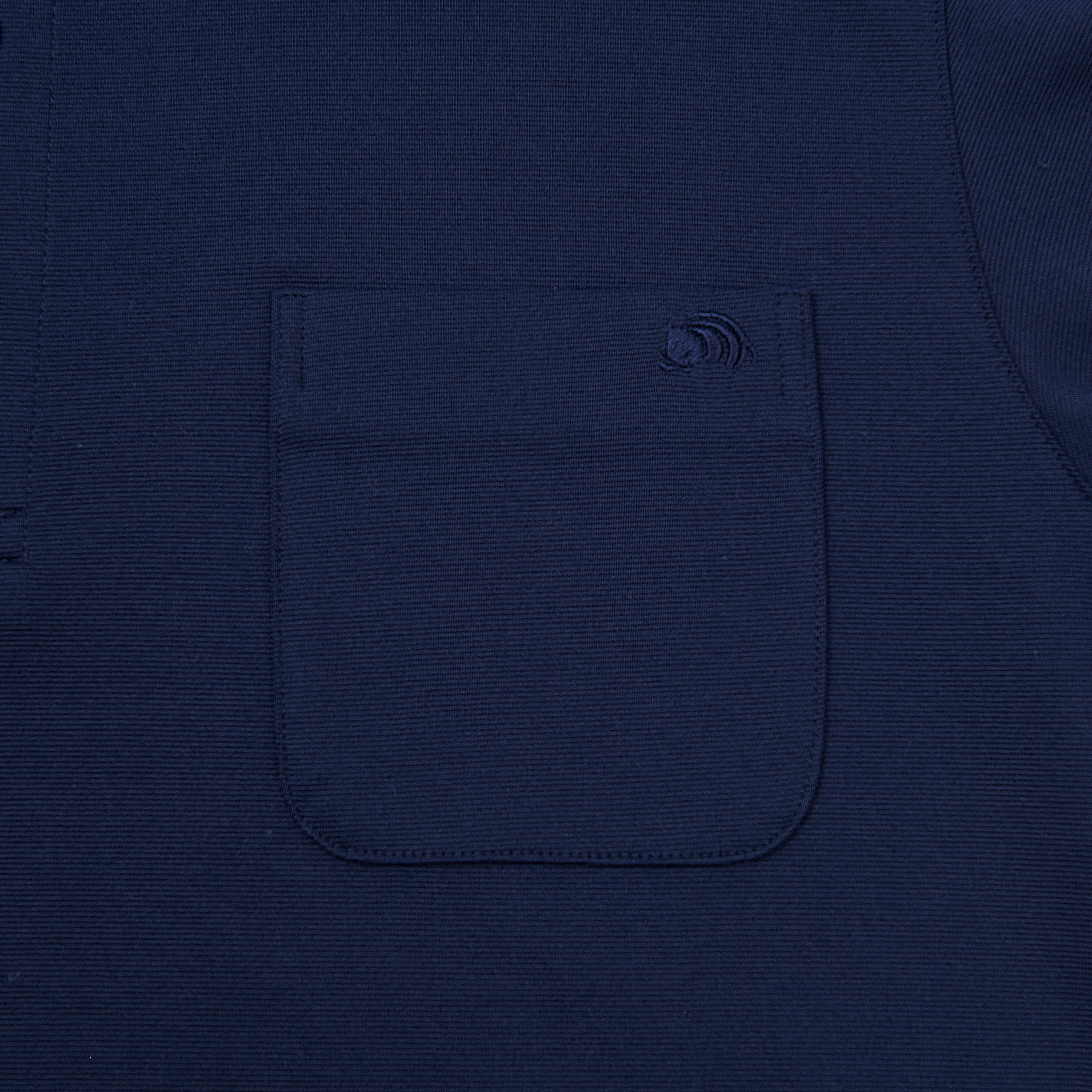 BUTTON-DOWN 軽くてさらさら素材_NAVY