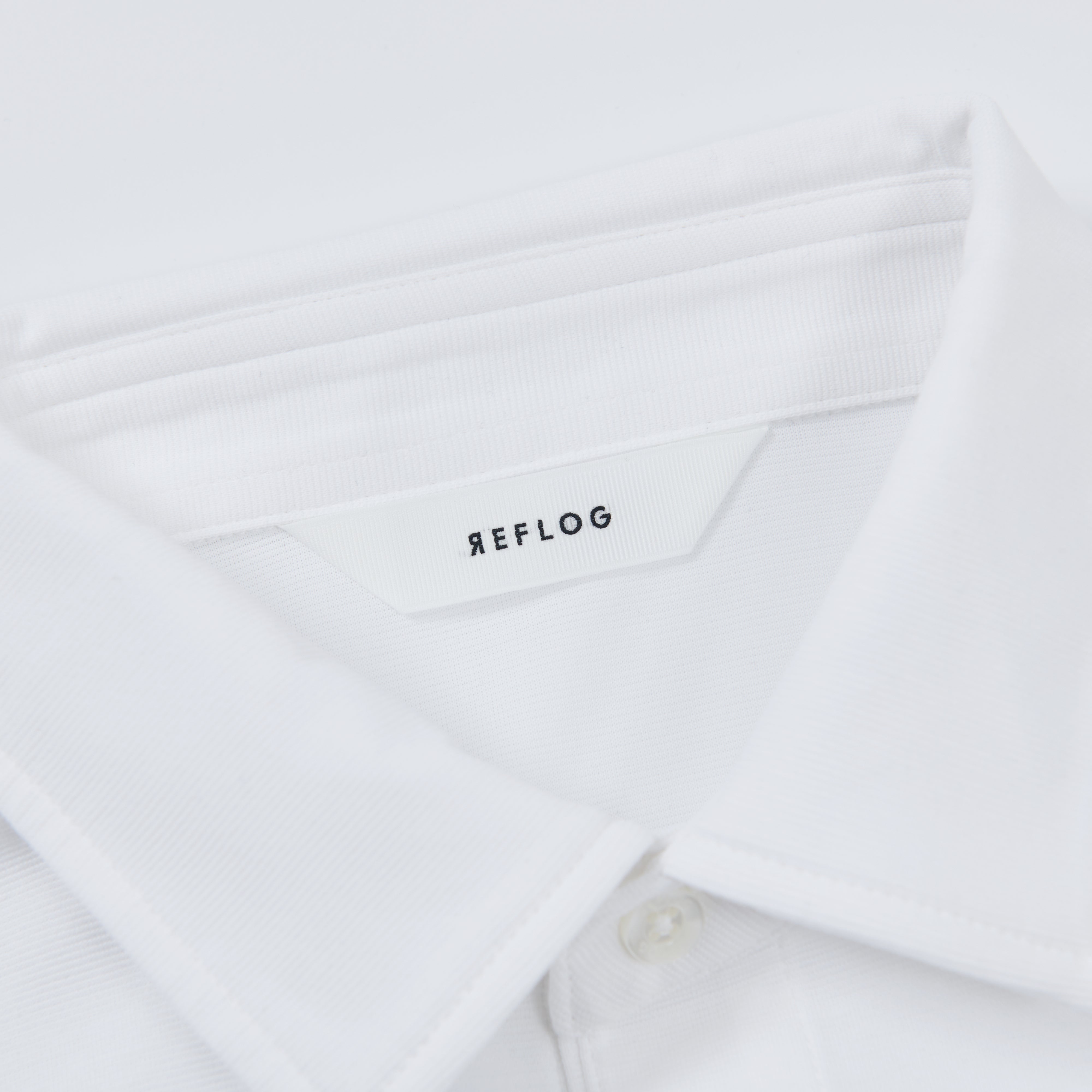 DRESS-POLO 軽くてさらさら素材_WHITE