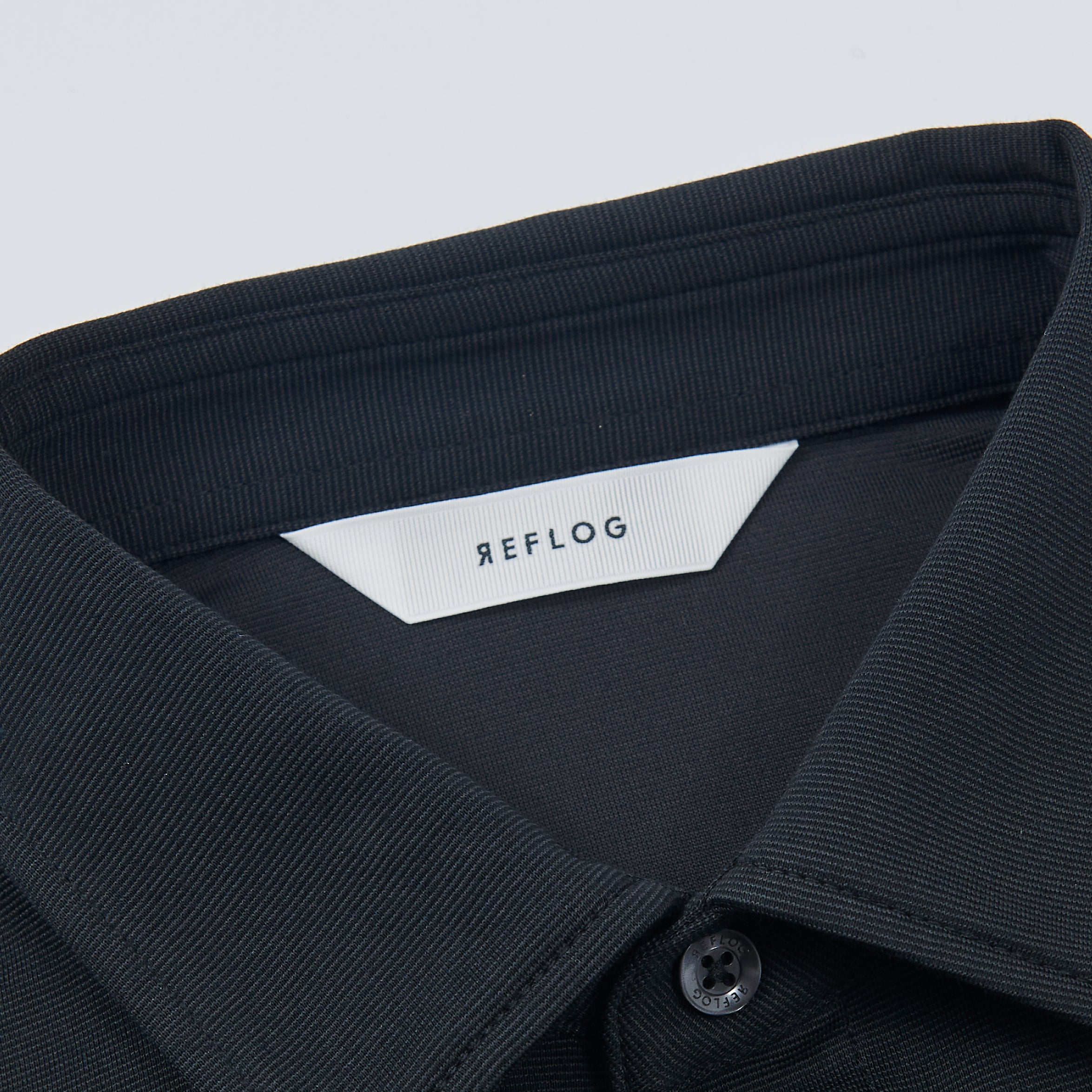 DRESS-POLO 軽くてさらさら素材_BLACK