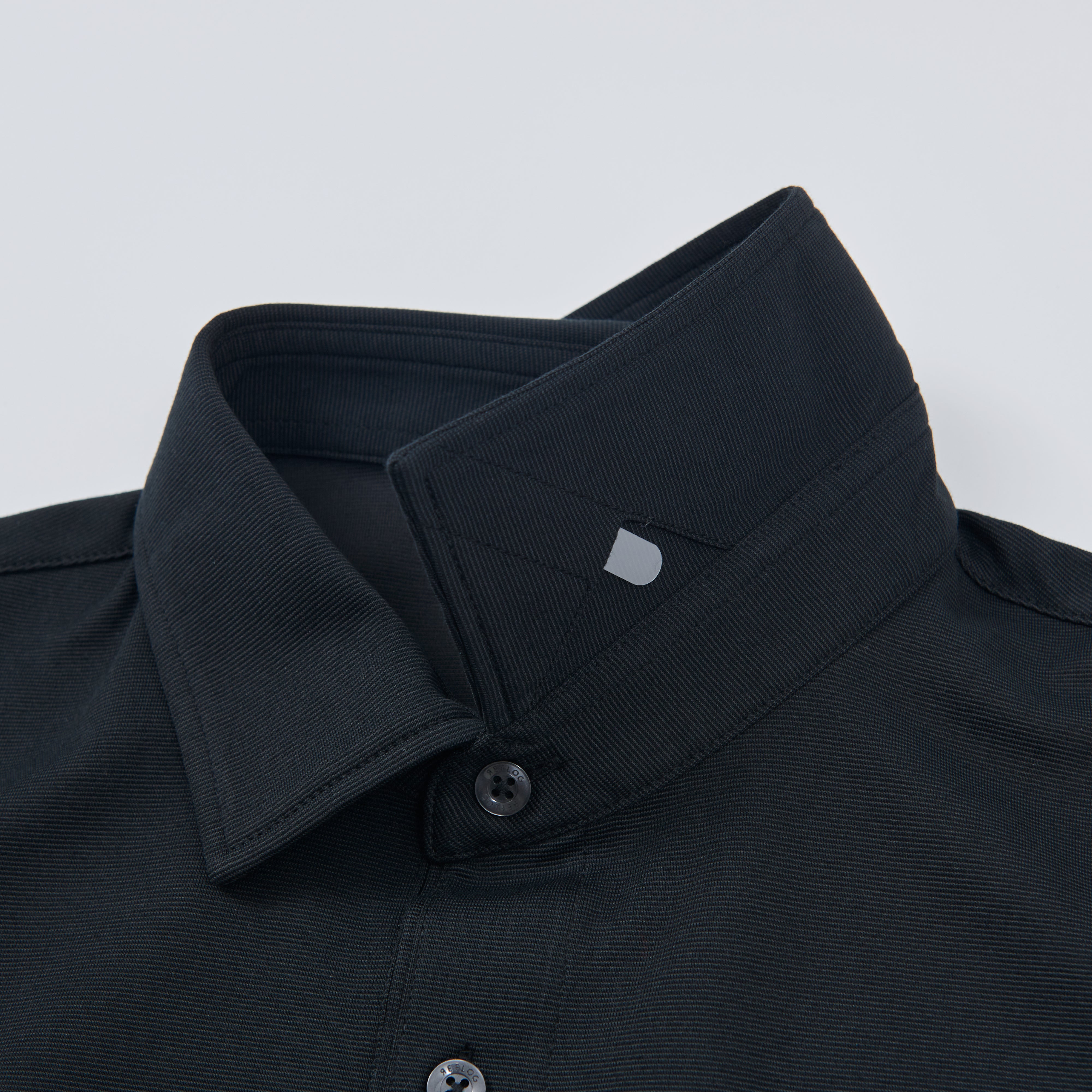 DRESS-POLO 軽くてさらさら素材_BLACK