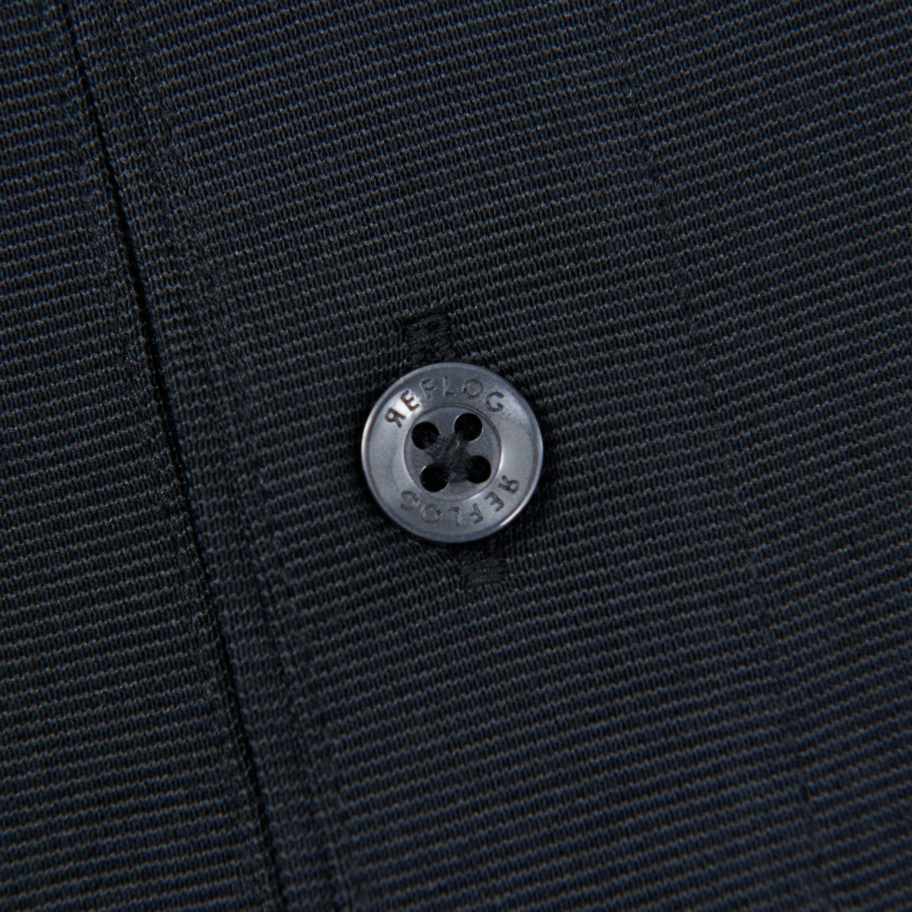 DRESS-POLO 軽くてさらさら素材_BLACK