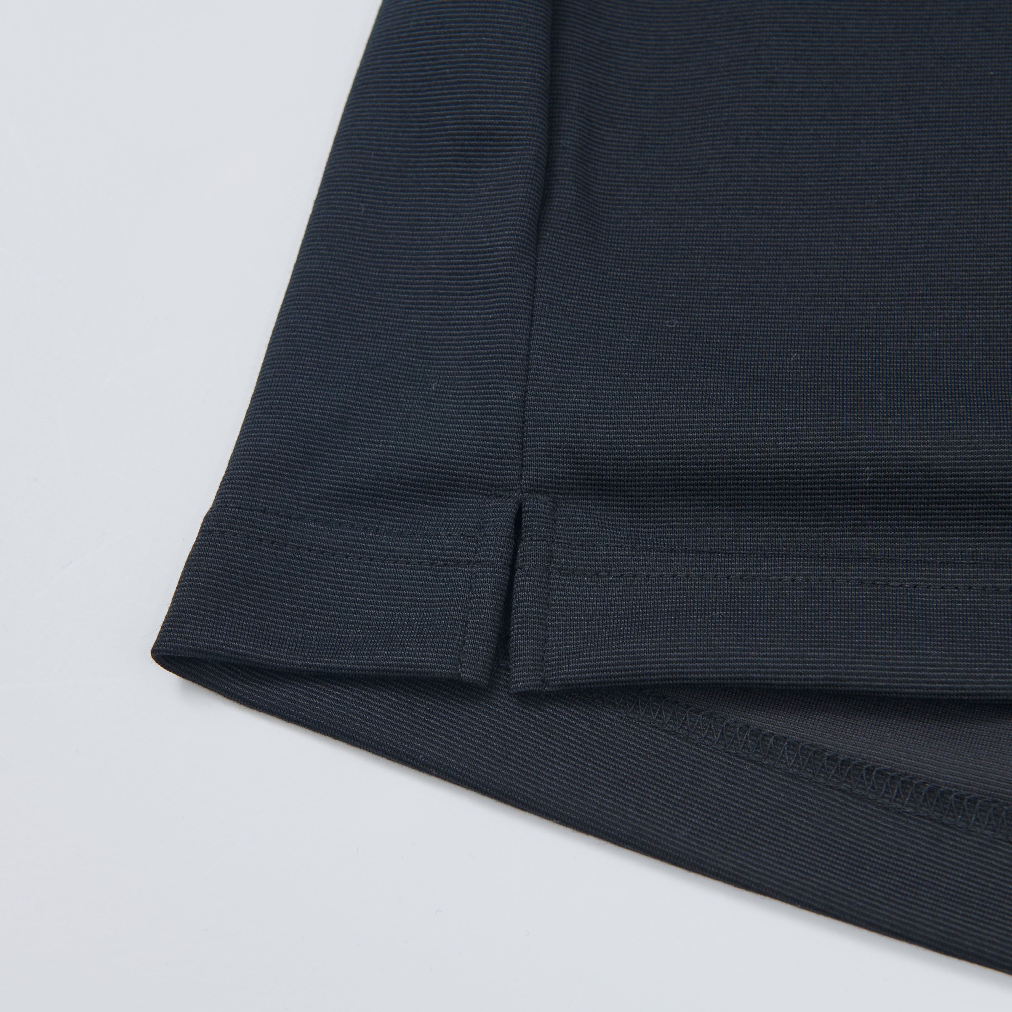 DRESS-POLO 軽くてさらさら素材_BLACK