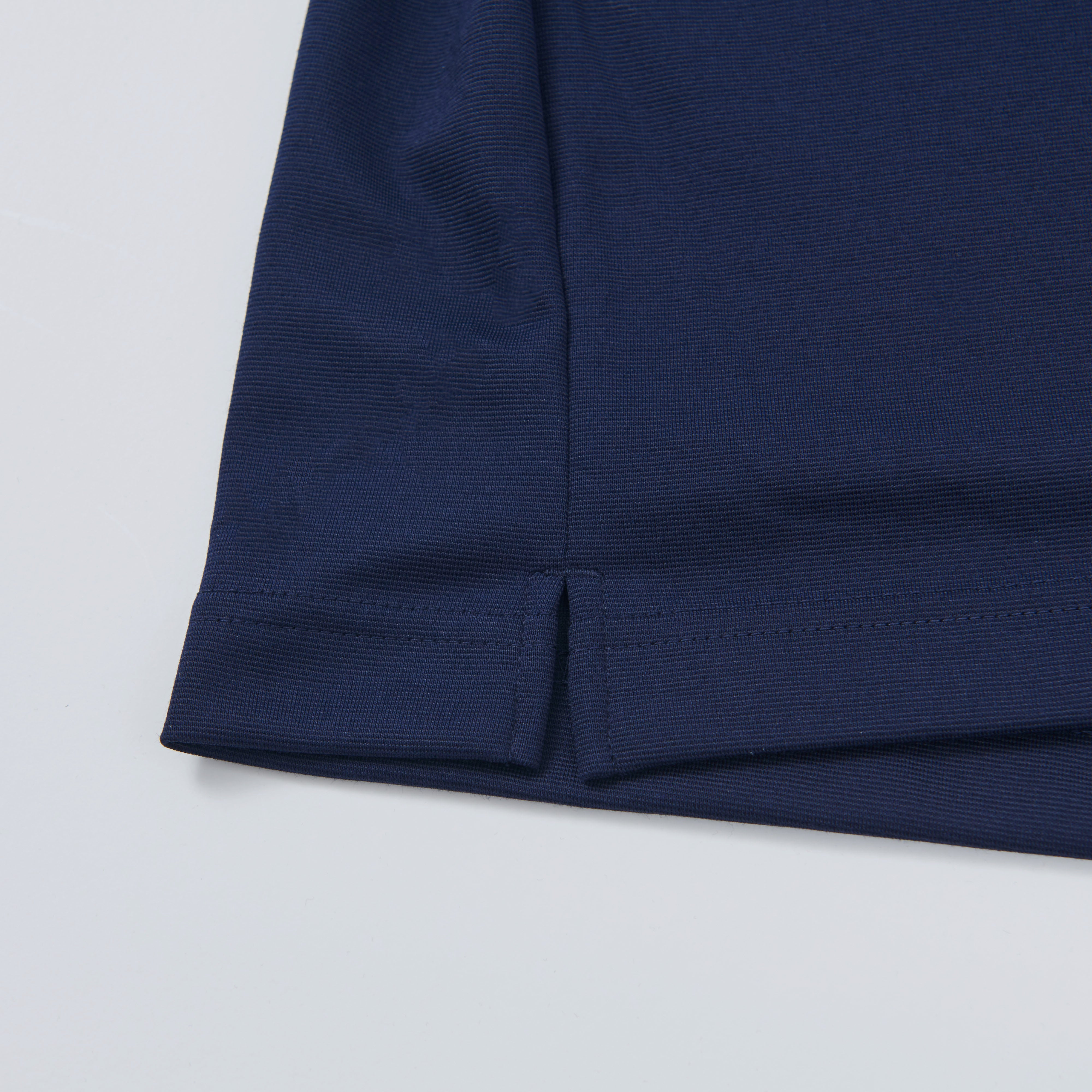 DRESS-POLO 軽くてさらさら素材_NAVY