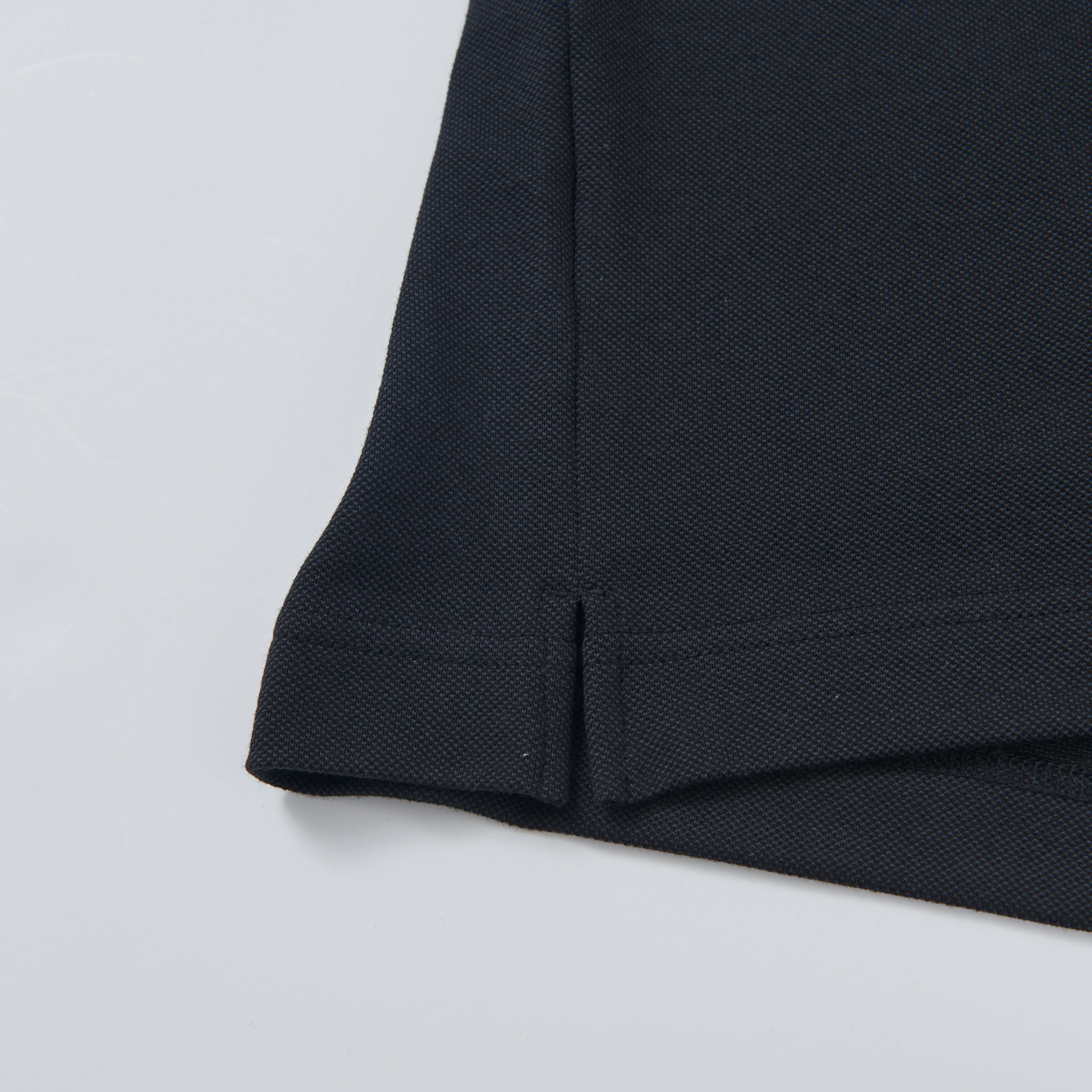 THE-POLO 柔らかストレッチ素材_BLACK