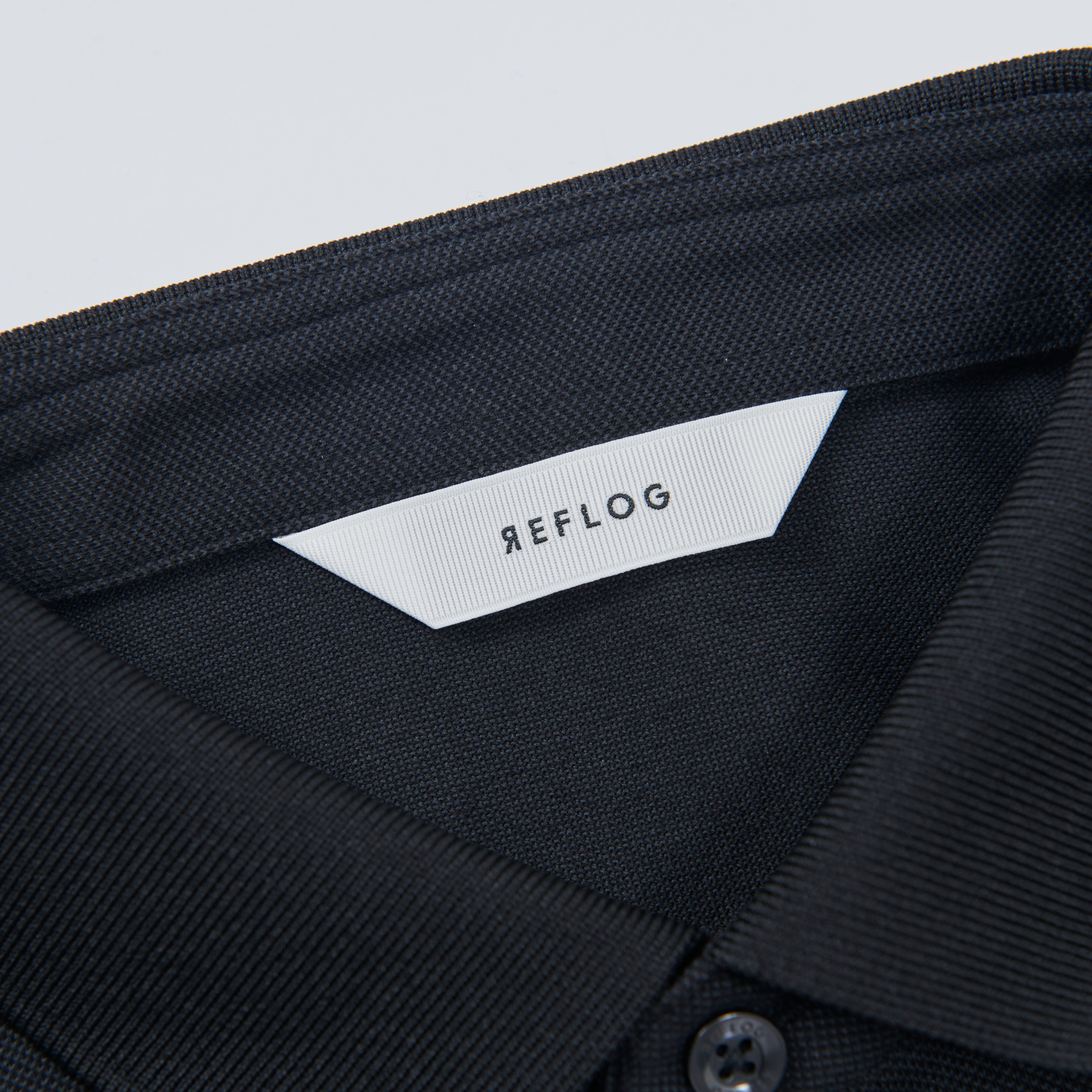 THE-POLO 柔らかストレッチ素材_BLACK