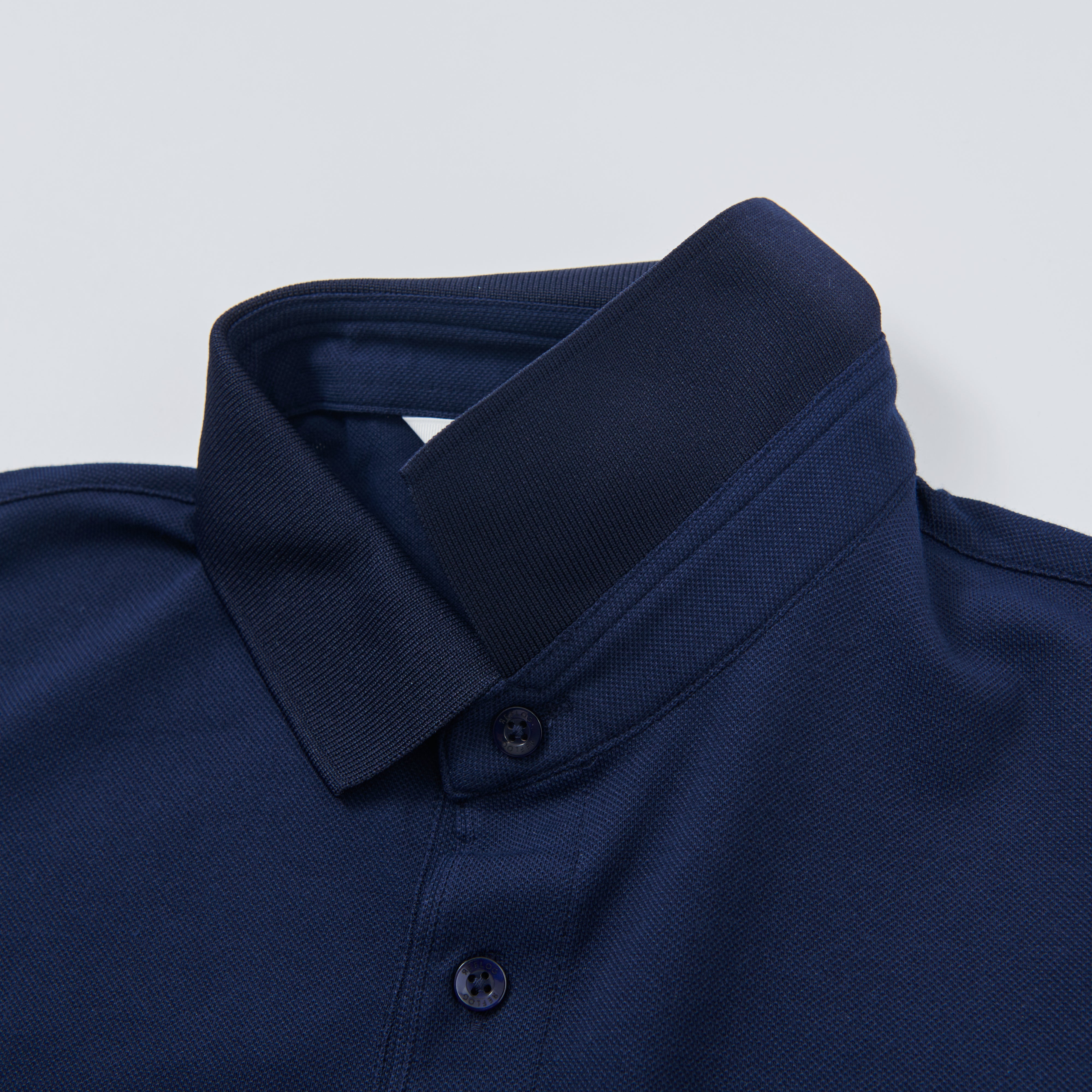 THE-POLO 柔らかストレッチ素材_NAVY
