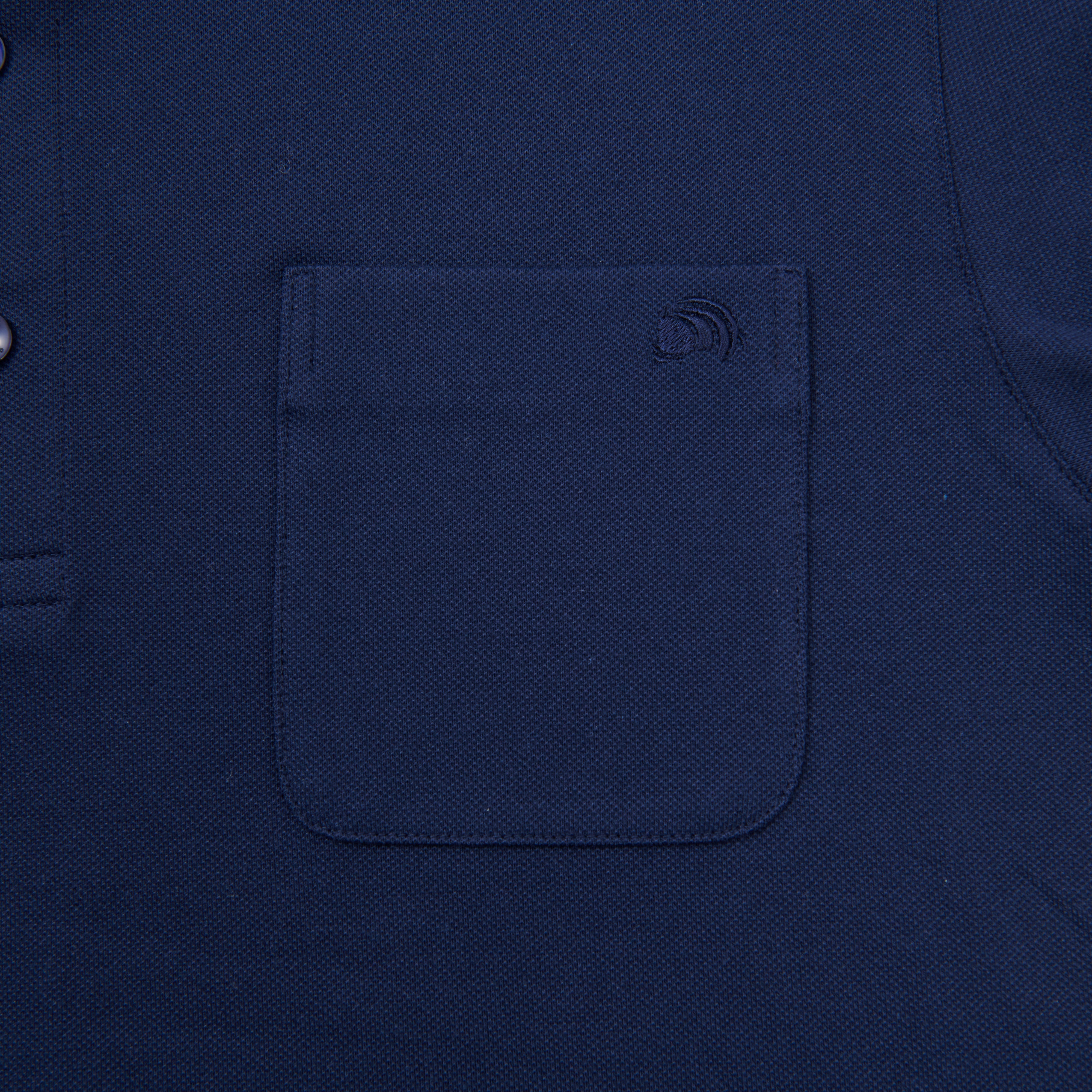 THE-POLO 柔らかストレッチ素材_NAVY