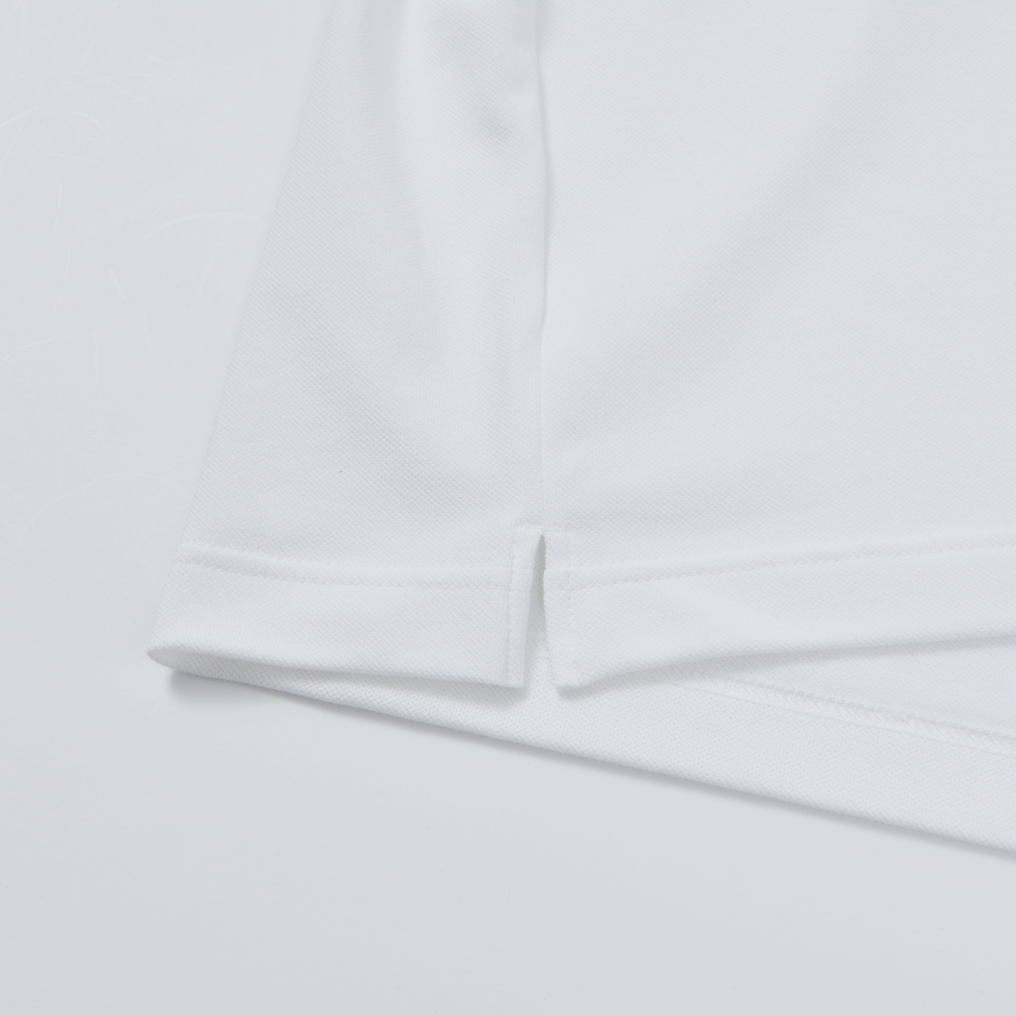 BUTTON-DOWN 柔らかストレッチ素材_WHITE