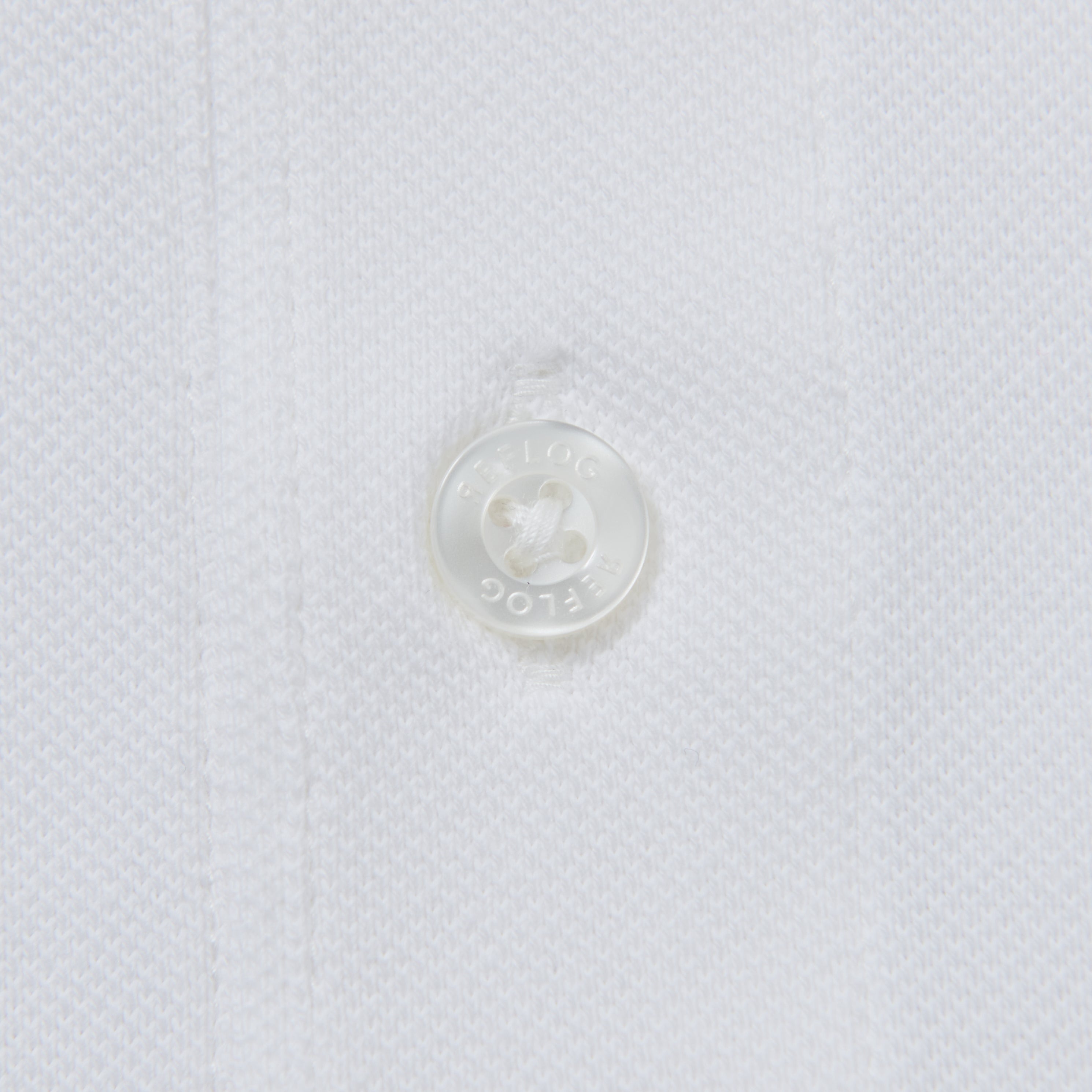 DRESS-POLO 柔らかストレッチ素材_WHITE