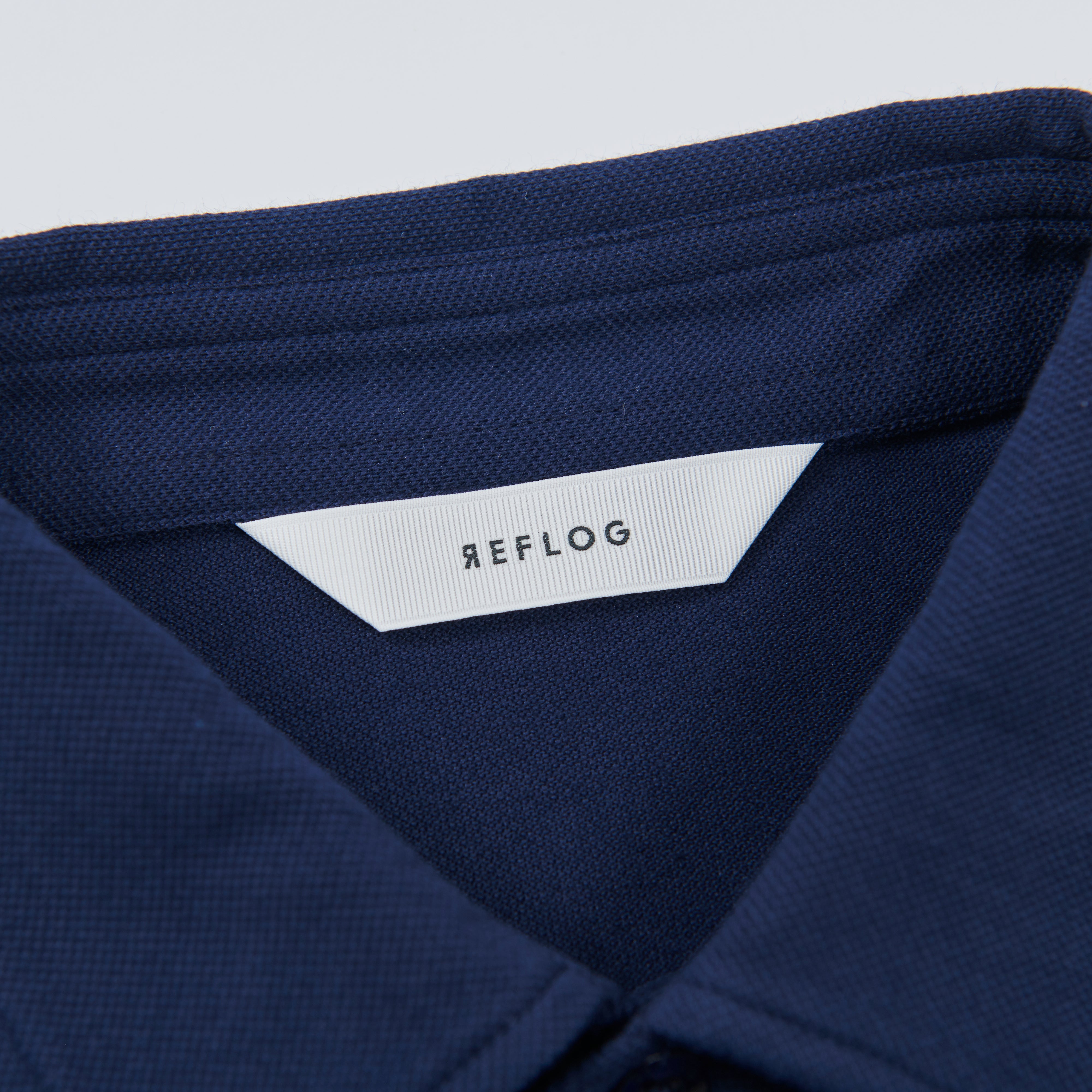 DRESS-POLO 柔らかストレッチ素材_NAVY