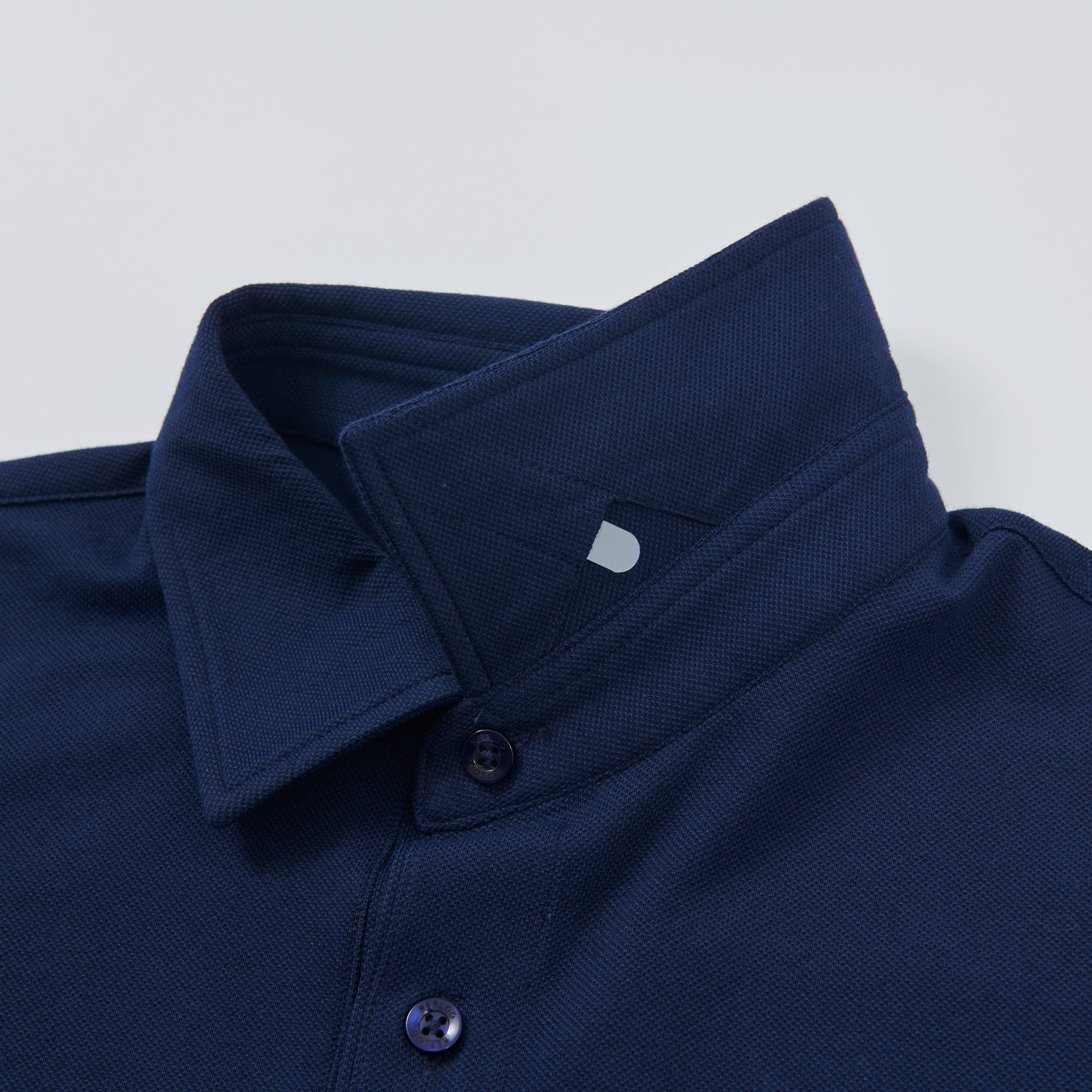 DRESS-POLO 柔らかストレッチ素材_NAVY