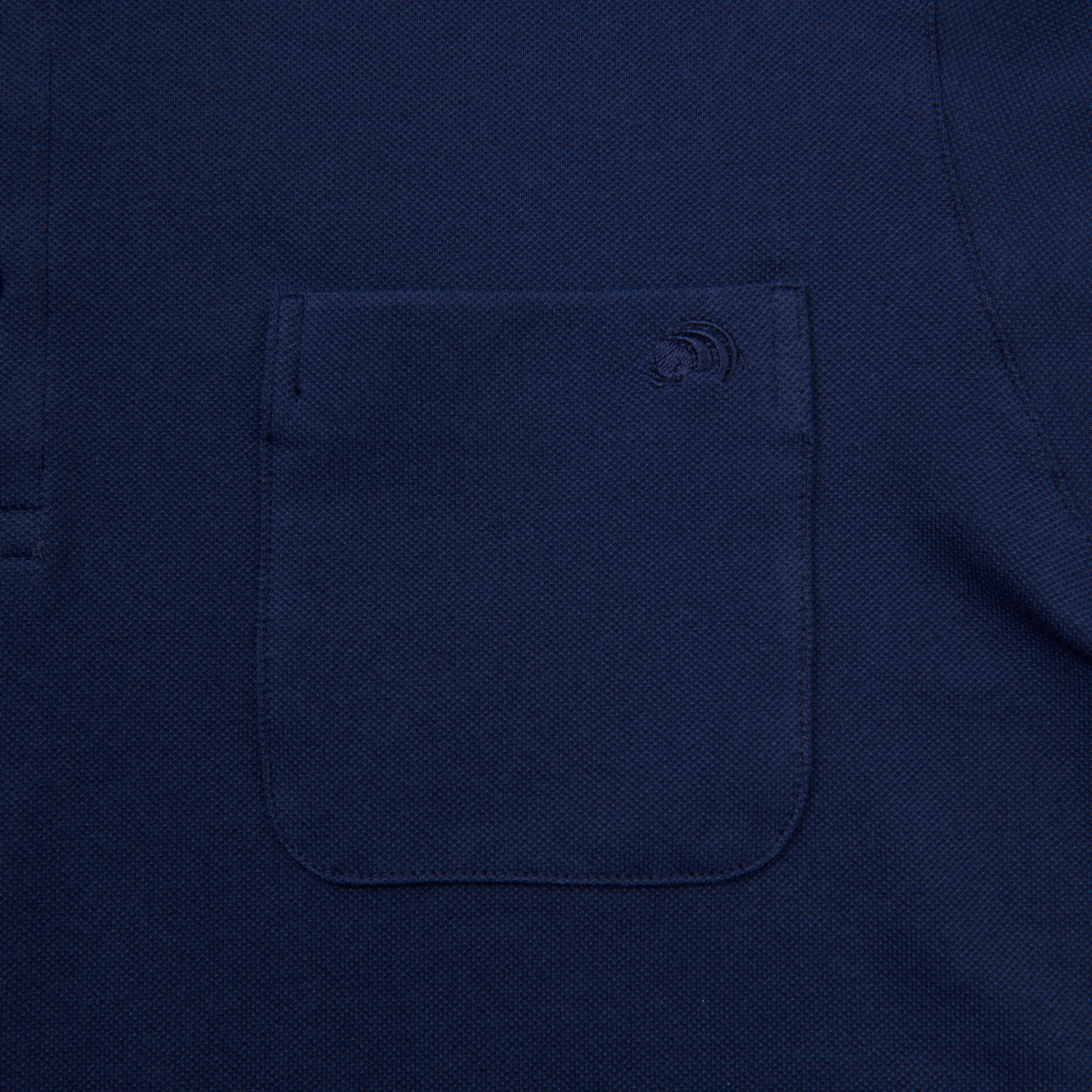 DRESS-POLO 柔らかストレッチ素材_NAVY