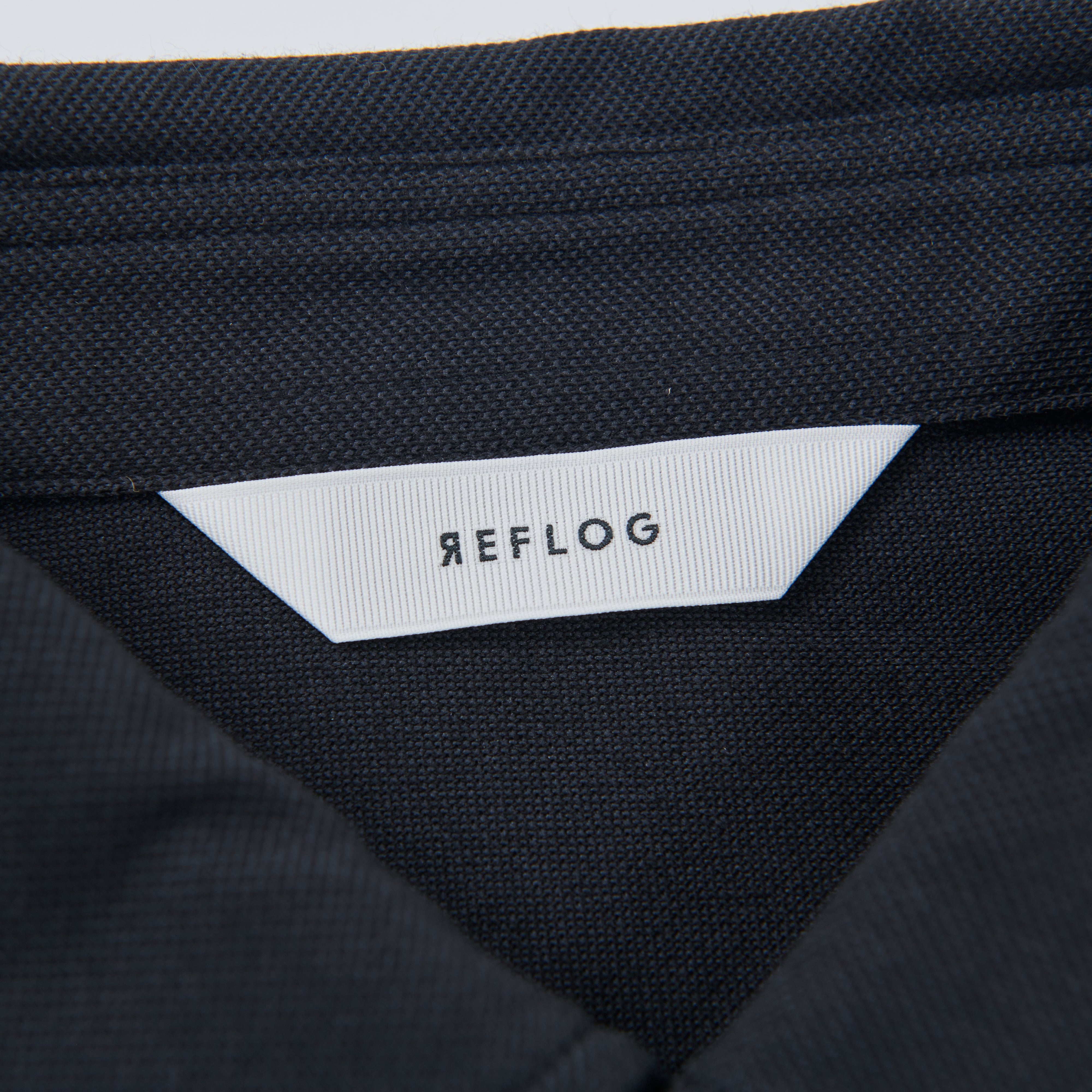 DRESS-POLO 柔らかストレッチ素材_BLACK