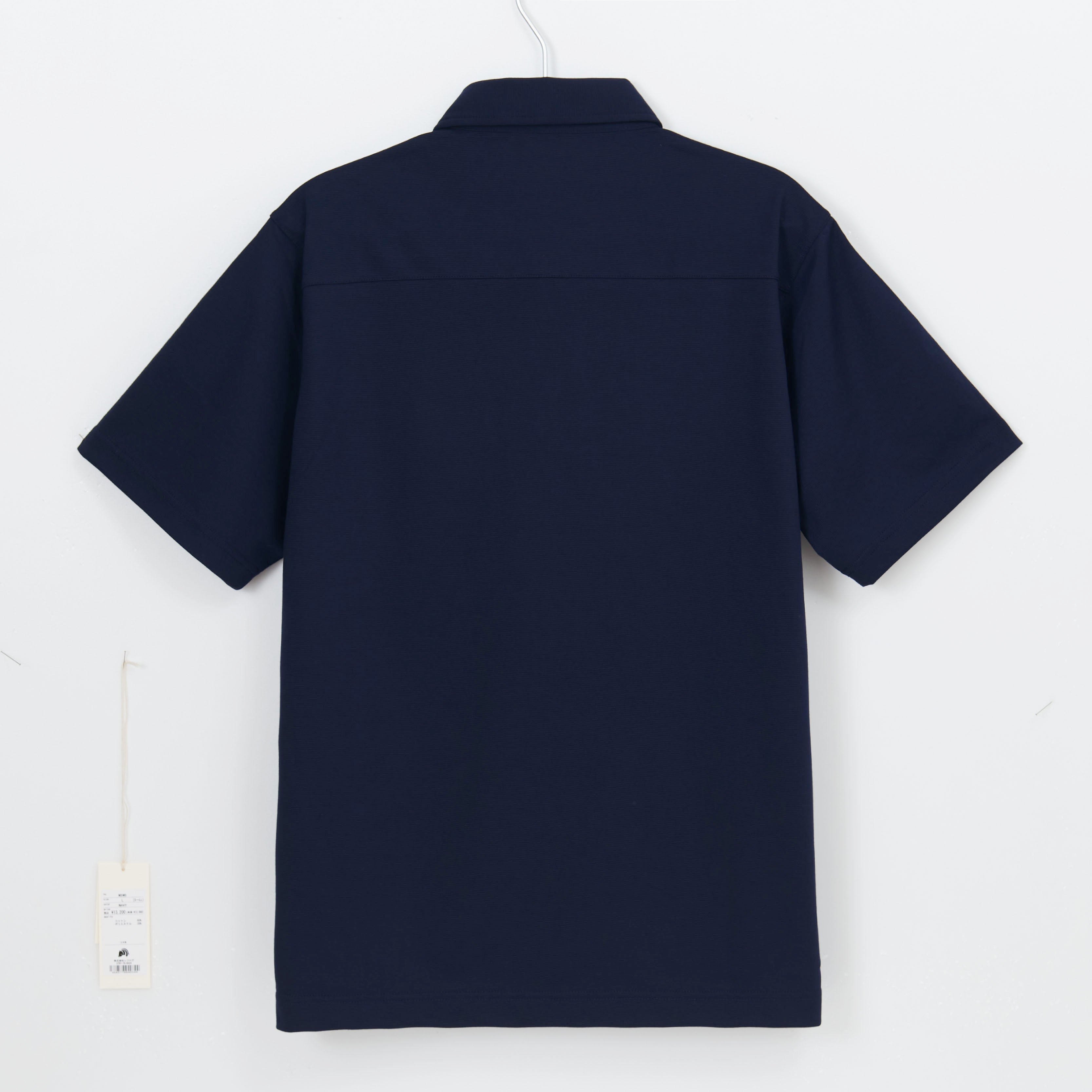 DRESS-POLO 軽くてさらさら素材_NAVY