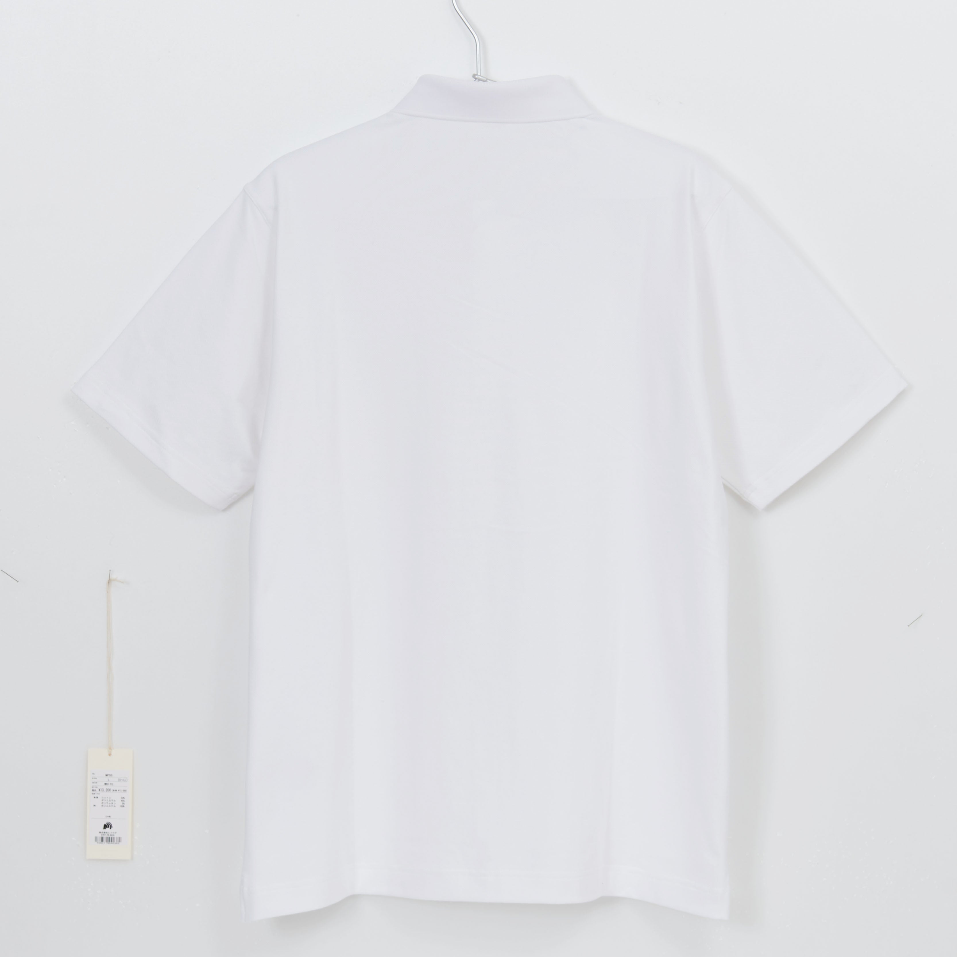 THE-POLO 柔らかストレッチ素材_WHITE