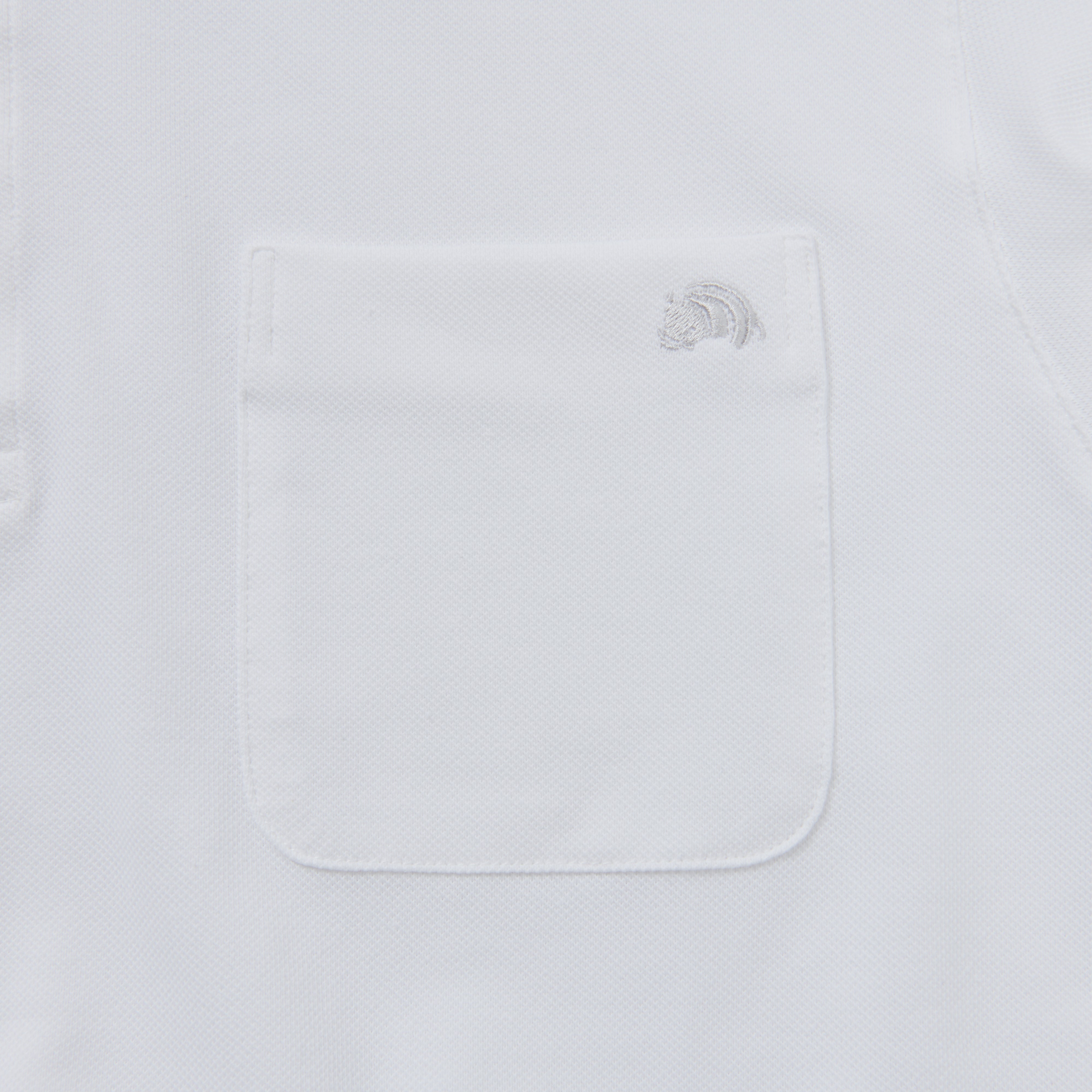 DRESS-POLO 柔らかストレッチ素材_WHITE