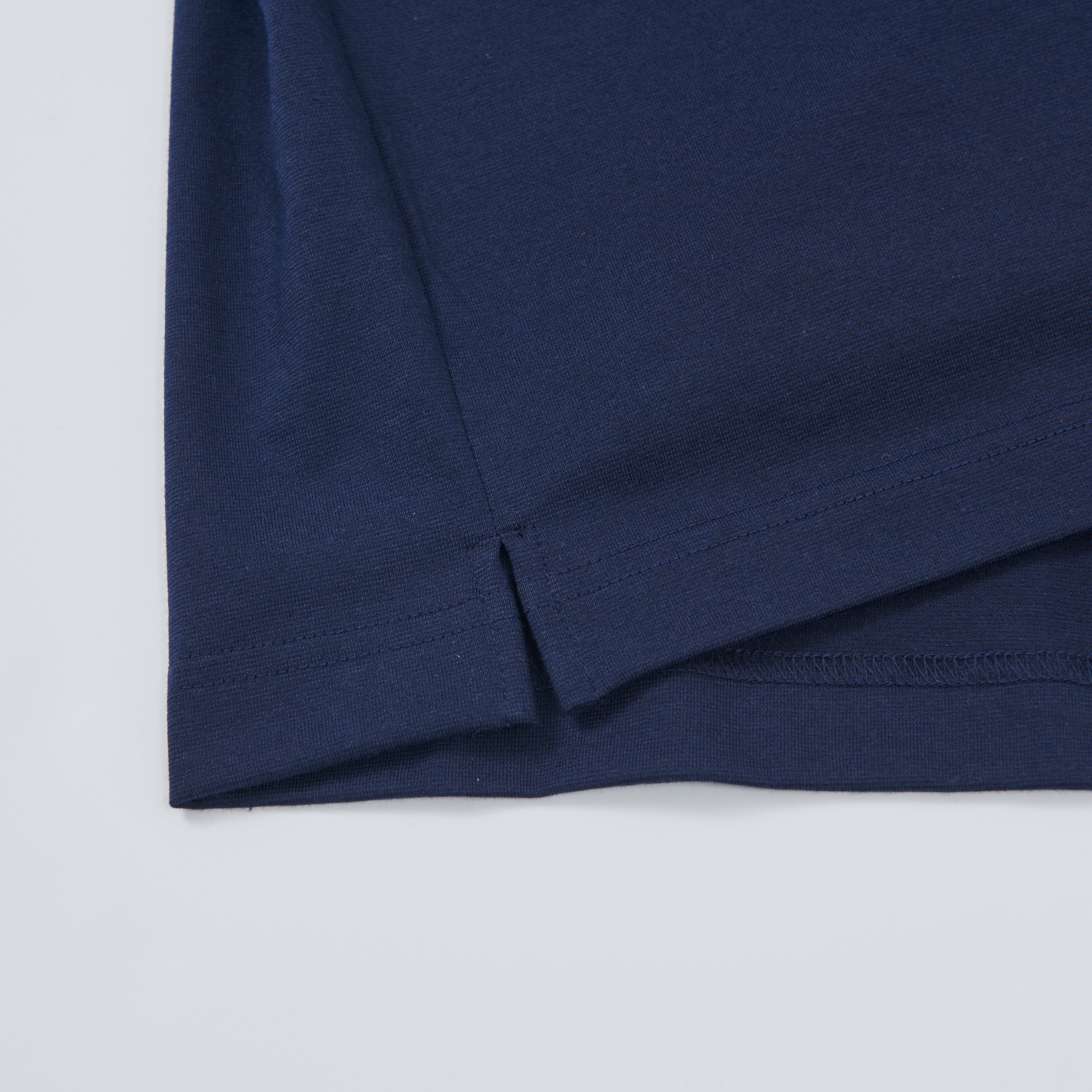 DRESS-POLO 透けずにしっかり素材_NAVY